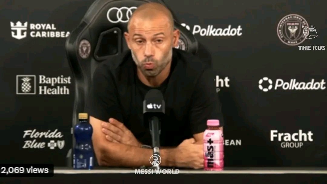 hotsportfc's tweet photo. Mascherano: "Messi was clearly eager to score, but he gave us the chance to open the scoring and then confirm the win, not only with the pass to Jordi, but also when it made it 2-1 in the next attack with a pass that only he could provide." 🐐 https://t.co/jMo652cA0N