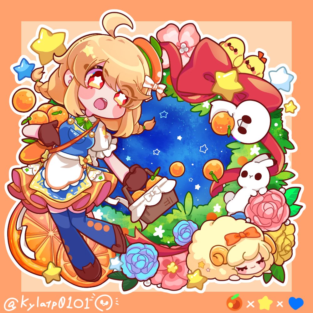 🍊×🌟×💙　#OC