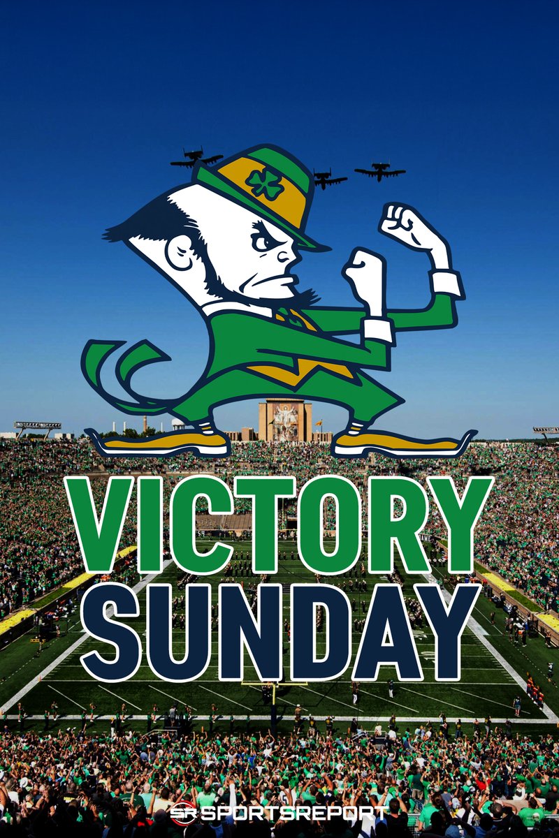 Happy Victory Sunday, Fighting Irish Nation!