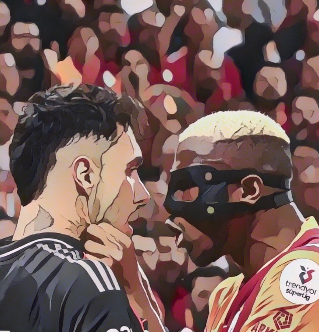 40’ 
Osimhen-Emirhan

Trio:
🟥 Osimhen (Kırmızı)  🟨 Emirhan (Sarı)

B. Gezer:
🟥 Osimhen (Kırmızı)  🟨 Emirhan (Sarı)

F. Aydınus
🟥 Osimhen (Kırmızı) 🟥 Emirhan (Kırmızı)

D.A. Bitnel
🟥 Osimhen (Kırmızı)  🟥 Emirhan (Kırmızı)

#GSvBJK