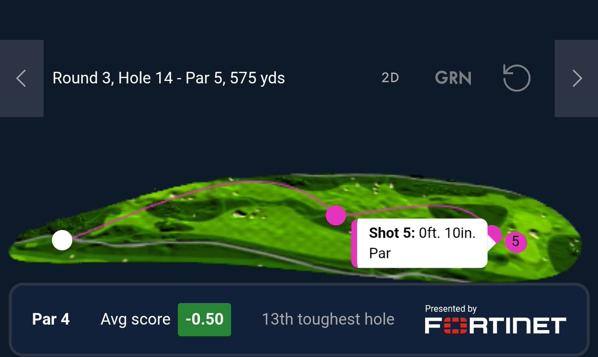 Hjælp mig lige <a href="/golfblog_dk/">Golfblog.dk</a>. JSO nåede at lave en par på 14. (hans 1.) I går i gunstarten men den står ikke på hans scorekort. Er den annulleret eller hvad?