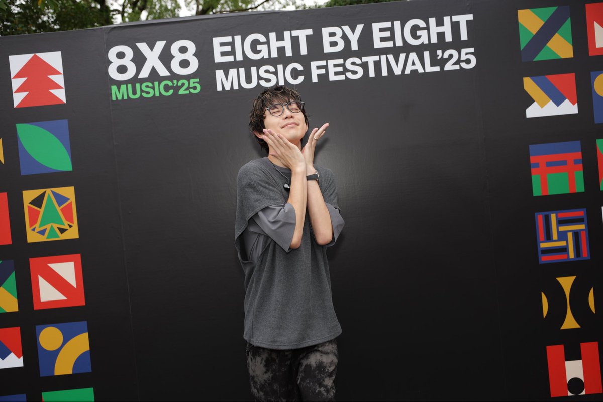 8×8 music festival tweet media