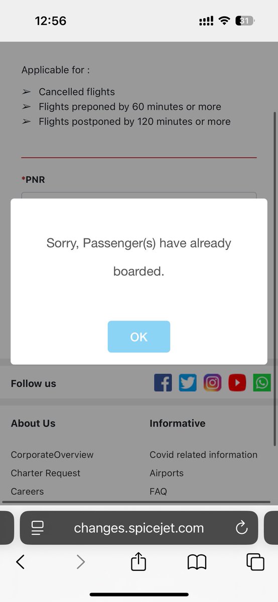MiniRathore1's tweet photo. It shows flight boarded. Your technical issues restricted me to claim my refund. Now provide me an alternate flight as attached. https://t.co/7BQGnTxqGp
