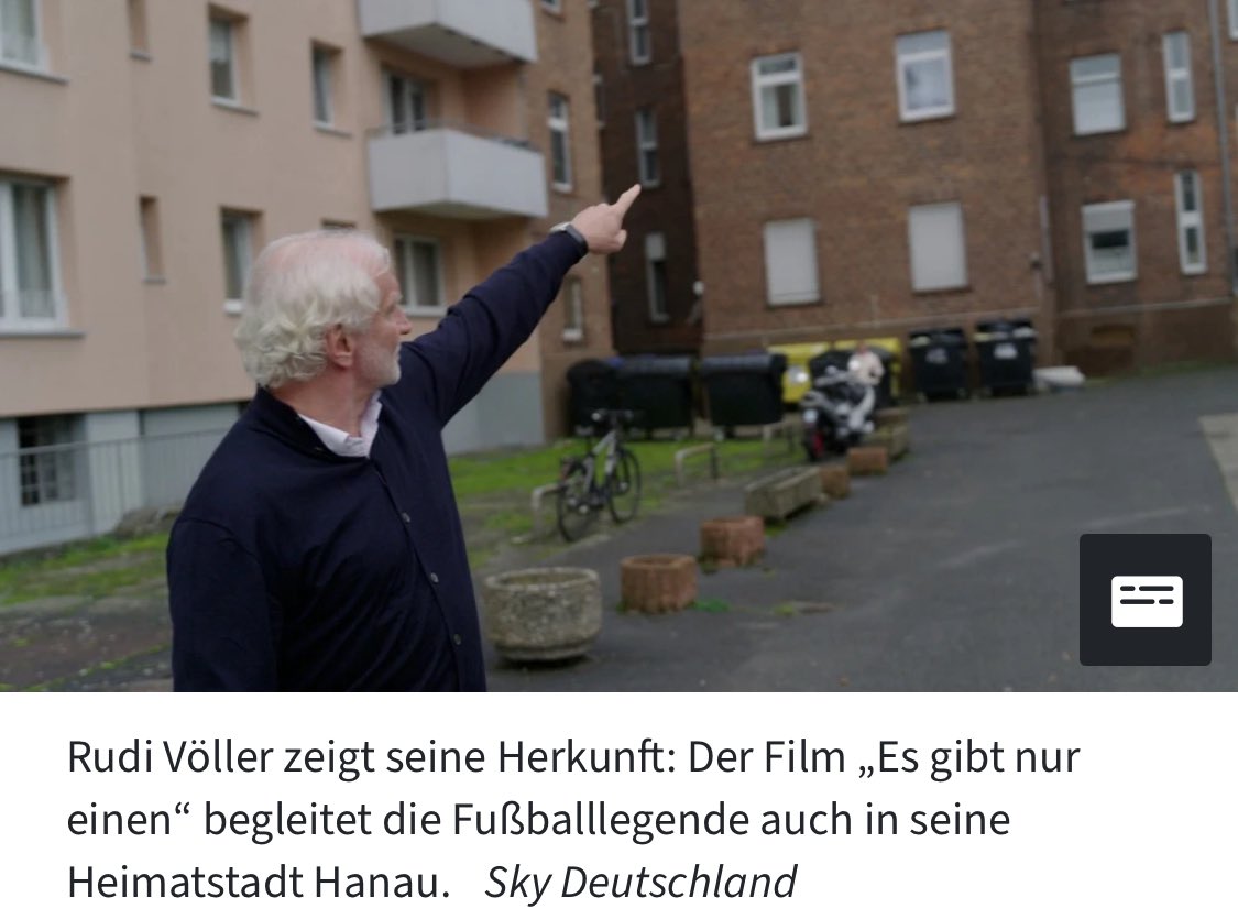 Rentner Rudi zeigt seine Herkunft.