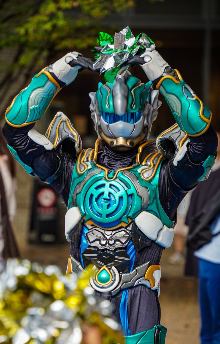 #さかいマルシェ
#蒼象神ザナ
今年度最後のマルシェ！ありがとうございました！！皆勤賞でした✨✨
子供達たくさんでポンポンキラキラなザナさんと一緒にダンス楽しかったね🥰たくさん食べて満喫しました😋💗