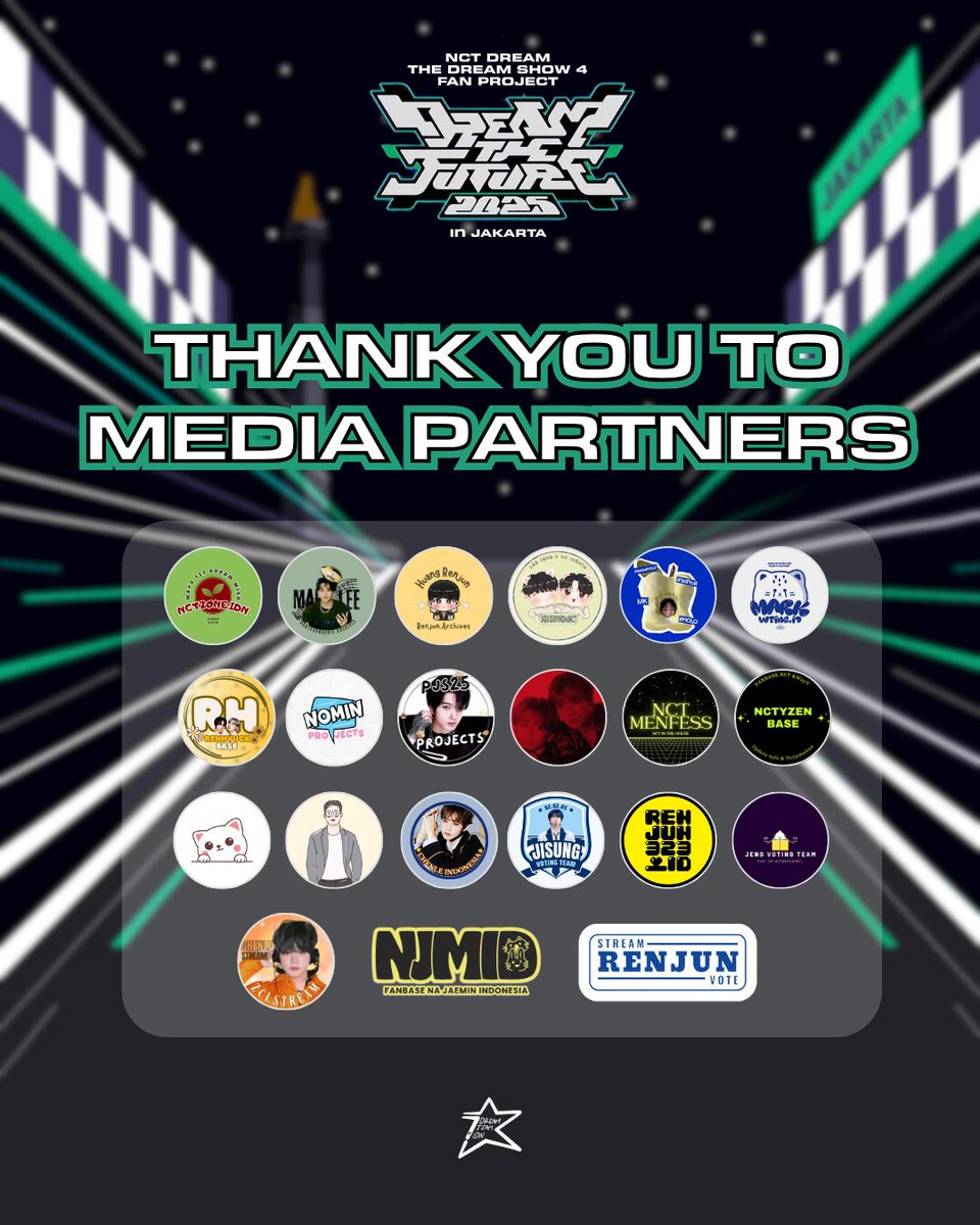 Fan Project &lt;THE DREAM SHOW 4 : DREAM THE FUTURE&gt; in JAKARTA

💌 Thanks To: Media Partner

Terima kasih yang tulus kami sampaikan kepada seluruh media partner atas dukungan dan kerja samanya dalam menyukseskan fan project &lt;THE DREAM SHOW 4: DREAM THE FUTURE&gt; in JAKARTA.
Berkat