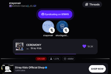SKZCBGuide's tweet photo. Our break is officially over, and we’re excited to be back co-hosting on Stationhead with the @STAYonAIR2503 team!
🔗 https://t.co/0PcGIcIiUO
#STAYStreaming #StrayKids #스트레이키즈 https://t.co/5nOr3wd8Ju