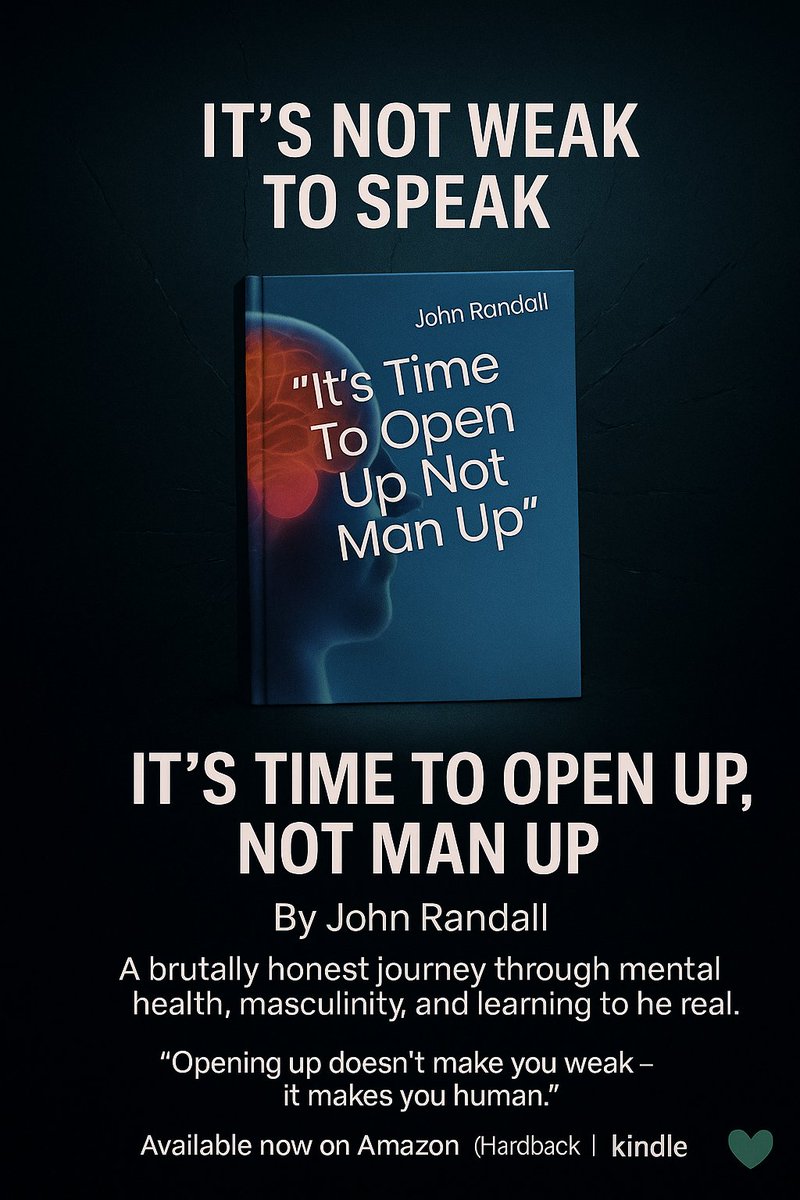 randall76551's tweet photo. Available on amazon @poppygibsonuk @MrDDyer @frankbrunoboxer @JodieMarsh @PaulMerse #MentalHealthAwareness #mensmentalhealth #book #itstimetoopenupnotmanup https://t.co/J4qMQ4xMvj