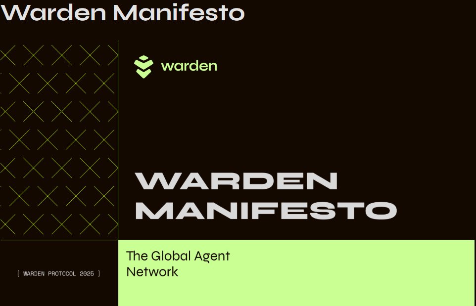 kriptorehberii's tweet image. Warden Manifesto

THE GLOBAL NETWORK FOR THE AGENT ECONOMY IS HERE! 

🔥The #WardenProtocol Manifesto is clear: AI Agents don&apos;t just need frameworks; they need a full, global network to thrive.

Warden&apos;s winning strategy:

👉They acquired over 6.5 million users first. Developers…