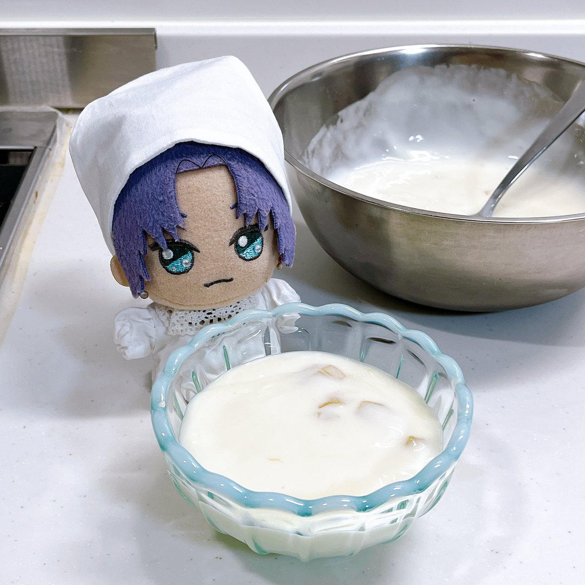 フルーチェ作ったよ🍑