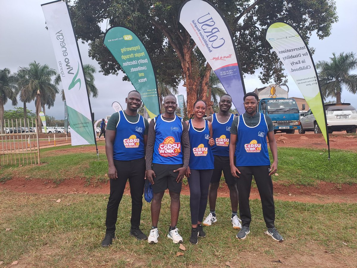 This morning we joined <a href="/corsuhospital/">CoRSU</a> and partners for the CoRSUWalk, walking with purpose to bring hope, restore confidence and open doors of opportunity for children living with disabilities.