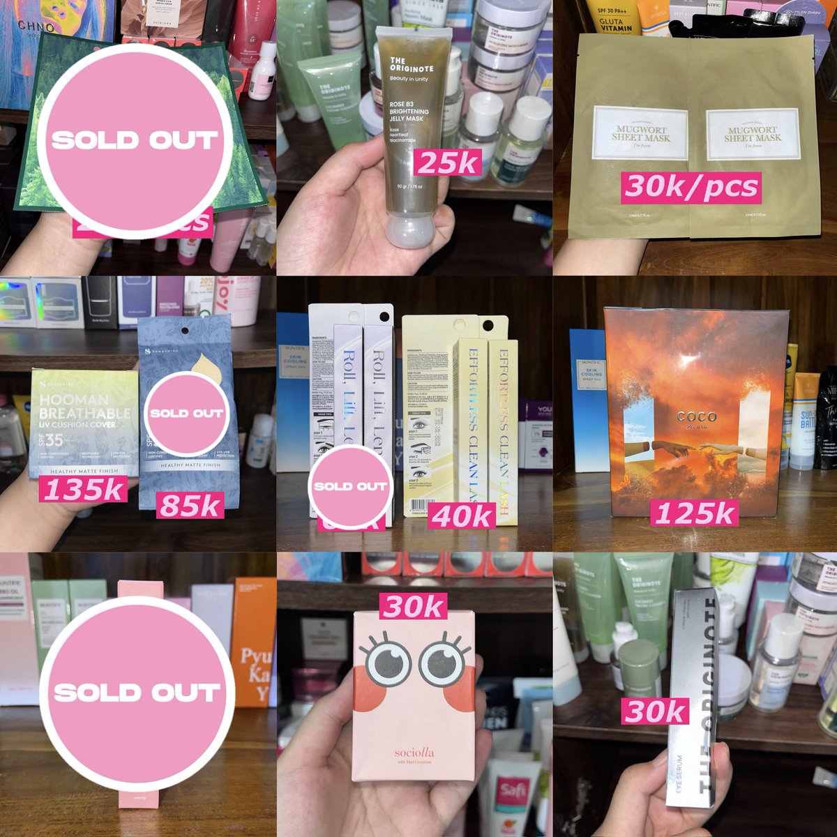 youneedhere's tweet photo. [UPDATE WTS | WANT TO SELL]

skincare makeup new 100% original (ada bukti pembeliannya)

harga tertera before vc shopee, after vc bisa lebih murce lagi 🤩🫰🏻

🔗 link shopee: https://t.co/BBZ11oq0GW https://t.co/3HDElZcfiL