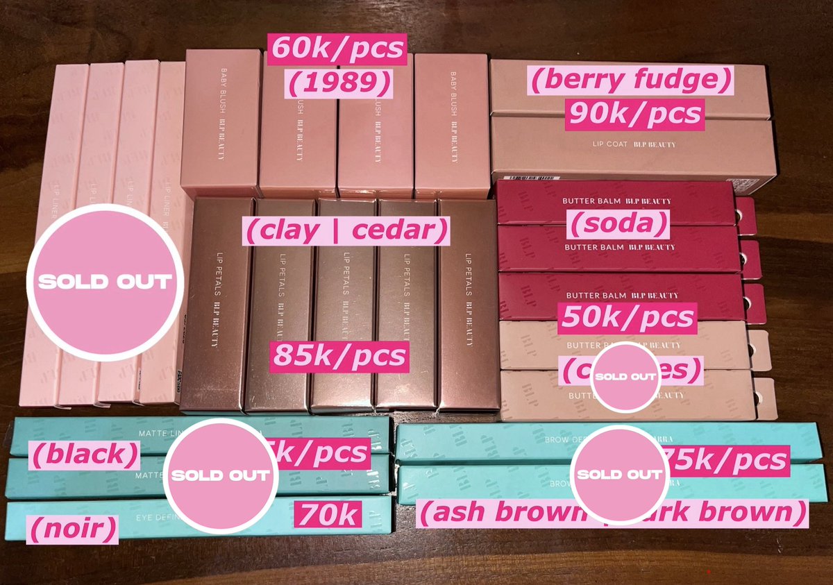 youneedhere's tweet photo. [UPDATE WTS | WANT TO SELL]

skincare makeup new 100% original (ada bukti pembeliannya)

harga tertera before vc shopee, after vc bisa lebih murce lagi 🤩🫰🏻

🔗 link shopee: https://t.co/BBZ11oq0GW https://t.co/3HDElZcfiL