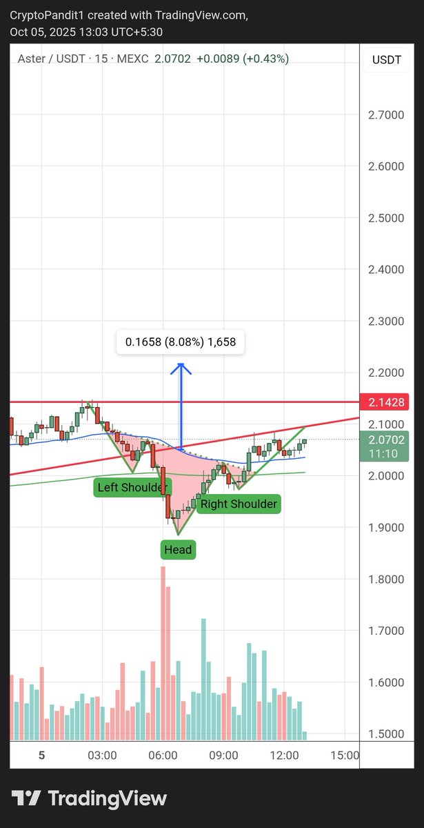 1cryptohokage's tweet image. $aster @Aster_DEX #ASTER