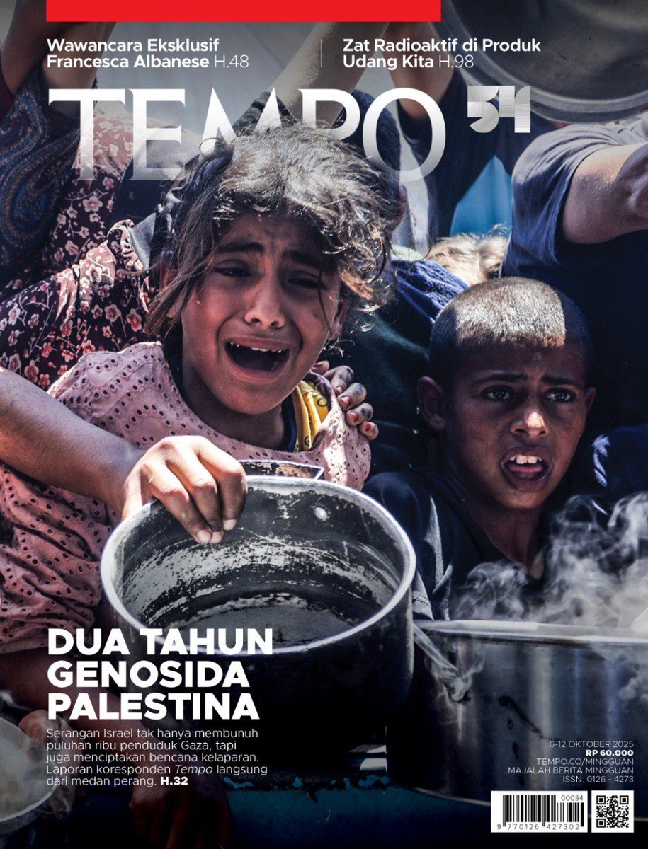 temponewsroom's tweet photo. Tak cukup mengebom dan menyerang dengan senapan, tentara Israel memblokade Gaza dari dunia luar. Akibatnya, mereka yang selamat pelan-pelan sekarat.

#Tempodotco #TempoPlus https://t.co/2Bx3S8uQC3