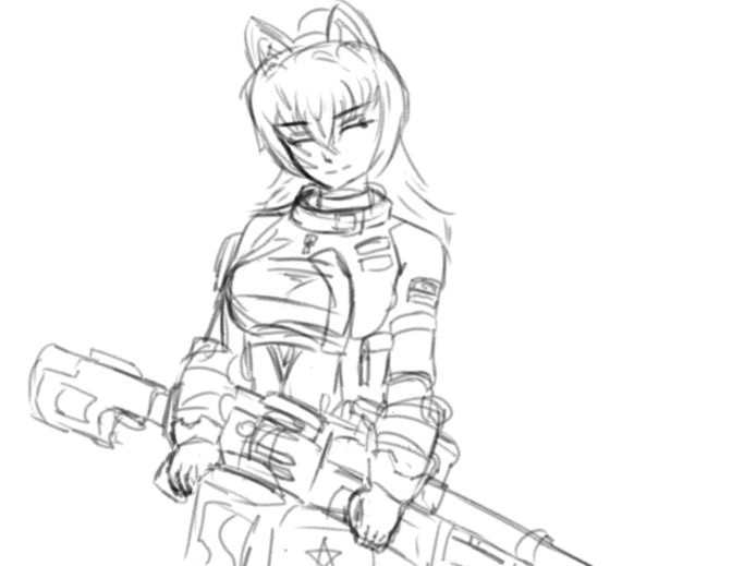 Dinklberg_'s tweet photo. Peritya doodle
#GirlsFrontline2Exilium #peritya https://t.co/Rb27rcNWpr