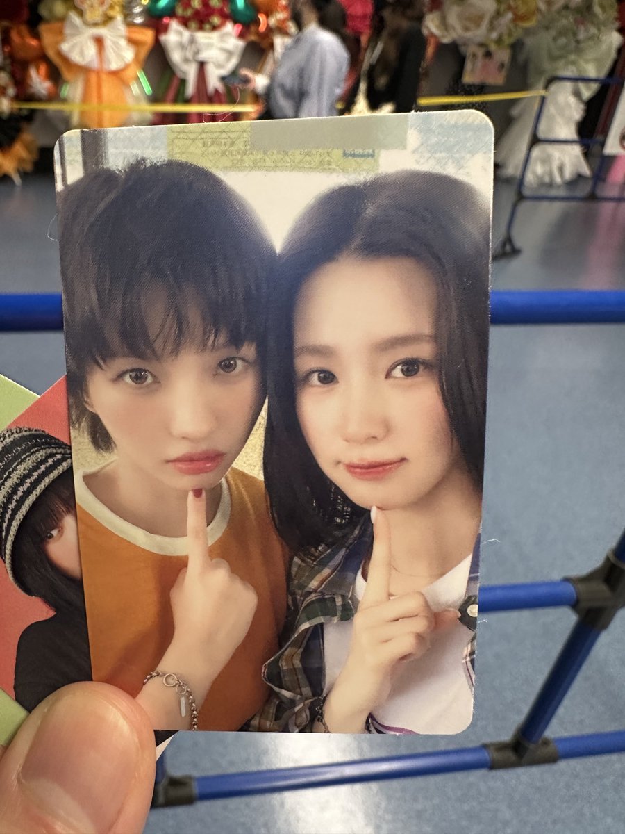 latatalhin's tweet photo. i-dle アイドゥル　グッズ交換　
CD購入特典トレカ交換

譲　ソヨン＆ミヨン　トレカ
求　ミヨン&amp;ミンニ　or  ミンニ＆シュファ　トレカ

10/5 会場内で交換希望です！
お声がけよろしくお願いいたします！ https://t.co/nZj86vYbFL