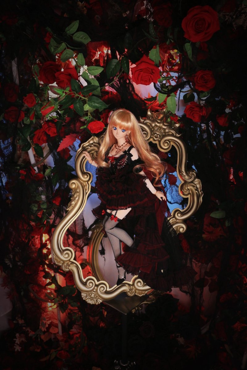 赤い薔薇の姫
#DDシェリル
#DD
#dollivedream #bjd #MACROSS
