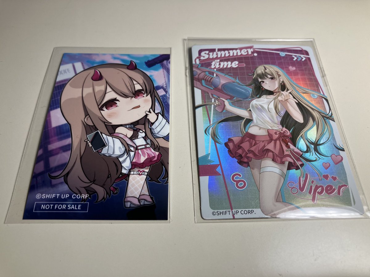 Hye__eee's tweet photo. @KyomunekoNEMT やたらバイパーの特典が当たるので、良ければ差し上げたいのですが https://t.co/8E1Ib4KQmM