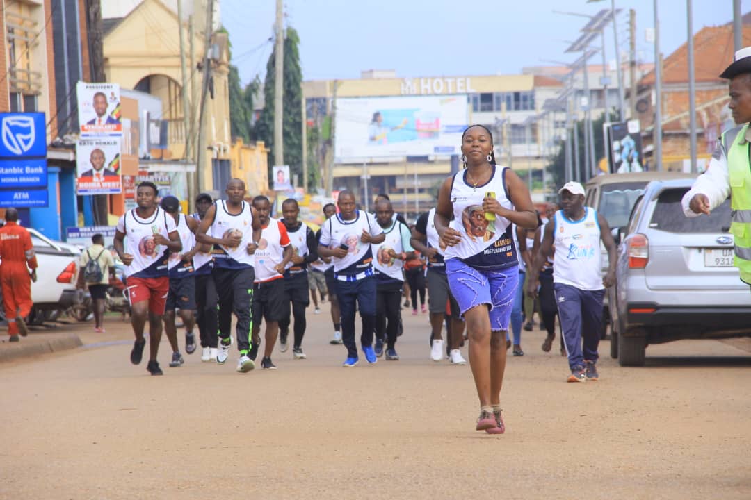 KabalegaRun's tweet photo. From the Warm Up, Aerobics and then the Run 🥳
We are #KabalegaIndependenceRun2025 
Thank you all for the turn up in such great numbers 
#HoimaoilCity
#KabalegaIndependenceWeek2025 https://t.co/989WXzrwEn
