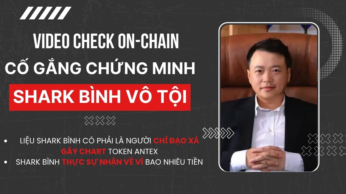 0xNDTNT's tweet photo. 1️⃣ Do nội dung về on-chain sẽ rất khó để trình bày thông qua nội dung text. Số lượng ảnh được phép post mỗi bài trên X cũng rất hạn chế. Vì vậy mình ghi lại quá trình phân tích thành video (Link ở comment). Video hơi dài, nhưng do vấn đề phức tạp, mong mọi người thông cảm.

2️⃣ Tóm tắt một vài nội dung quan trọng mình muốn nói:

🔸 Có nhiều điểm mình không hoàn toàn đồng ý với bài viết check On-chain của team 52Hz:

- Cách tính token dev xả úp bô không hợp lý. Sự thật đằng sau là gì?
- Liệu dev có thực sự rút thanh khoản chỉ sau 1 tháng list token như team nói? Khi mình thấy họ rụt sau hơn 1 năm chứ ko phải chỉ 1 tháng!?
- Liệu dự án raise được 4,5tr$ hay 4tr$ và marketing lên. Cách mình phân tích chi tiết dựa trên timeline dự án, con số nào là chính xác?
- "Ví shark Bình" liệu có thật sự là của shark Bình? Ví này nhận từ ví Fund bao nhiêu tiền? Chênh lệch hơn 1tr$ trong tính toán này đến từ đâu?
...

🔸 Giải thích cho mọi người hiểu tường tận về những gì sẽ xảy ra với một dự án crypto kể từ vòng bán sớm cho đến khi list token.

▫ Liệu ai là người xả gãy chart Antex
▫ Dev húp bao nhiêu tiền và húp bằng cách nào
▫ Tại sao bạn cần phải có kiến thức tối thiểu về định giá và tra cứu thông tin trước khi bỏ tiền mua token. Cách tránh thành kiếp thanh khoản chỉ duy nhất là phải biết lúc nào thì nên mua, lúc nào thì nên cút.
▫ Liệu shark Bình có bị bế và on-chain liệu có chứng minh được tội tình của shark!?

Nói chung là xem vid 1h30p xong, đảm bảo tự nhiên thấy khôn lên, check on-chain nhoay nhoáy như thám tử. 1h30p chắc chắn ko lãng phí.

Link vid chi tiết ở dưới comment. Nếu phản biện xin xem hết clip. Đừng phản biện nhí nhố như em Vân trong YVMT #1 kiểu "không cần xem cũng biết mày nói gì". Nghe nó đần lắm 😂 Cảm ơn ae.