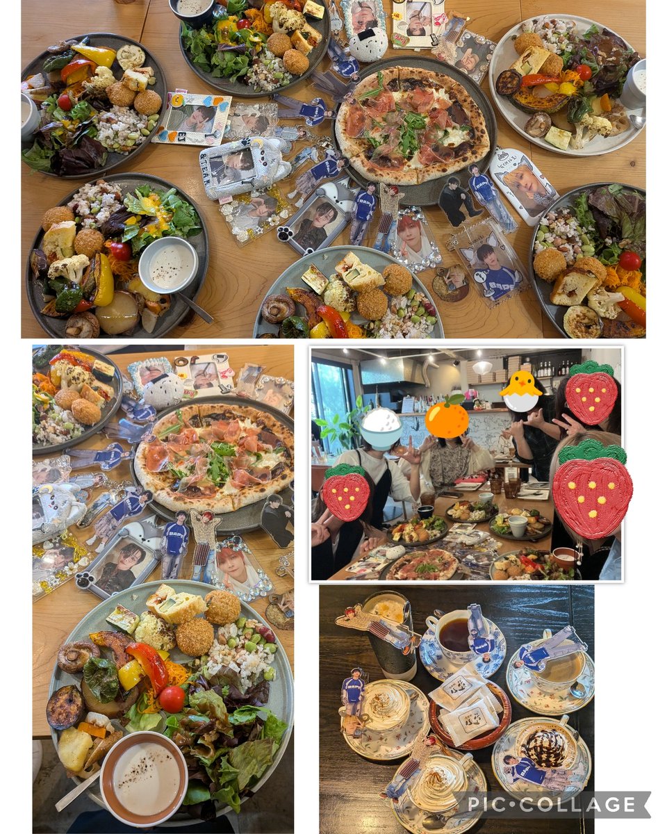 今日は地元LUNÈ会🩷
同県LUNÈちゃんで集まれて楽しかったぁ💕ありがとう！
おしゃべりしまくって推しの話は止まらない〜🥰
ランチもお野菜たっぷりで健康的✨
カフェに移動してからもおしゃべりは続く〜😂