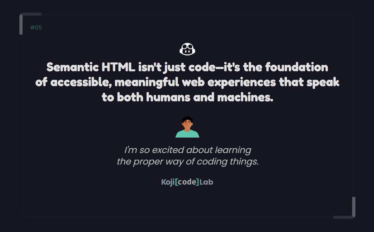 kojicodelab's tweet image. Day 5 | Coding Reflections 💭  

#CodingJourney   #DailyCode #KojiCodeLab