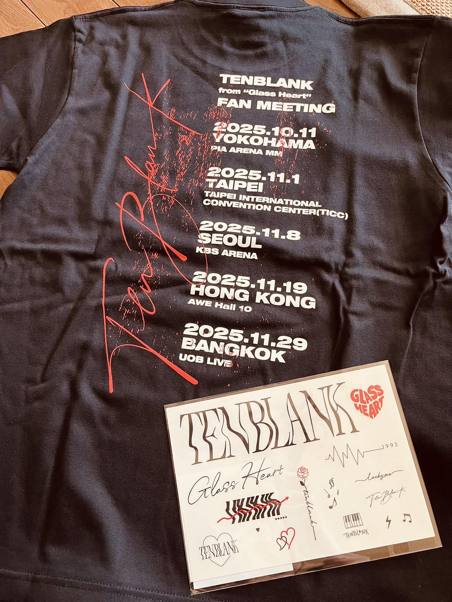 TENBLANK3点セット Tシャツ テンブランク ファンミ Co-LaVo Official