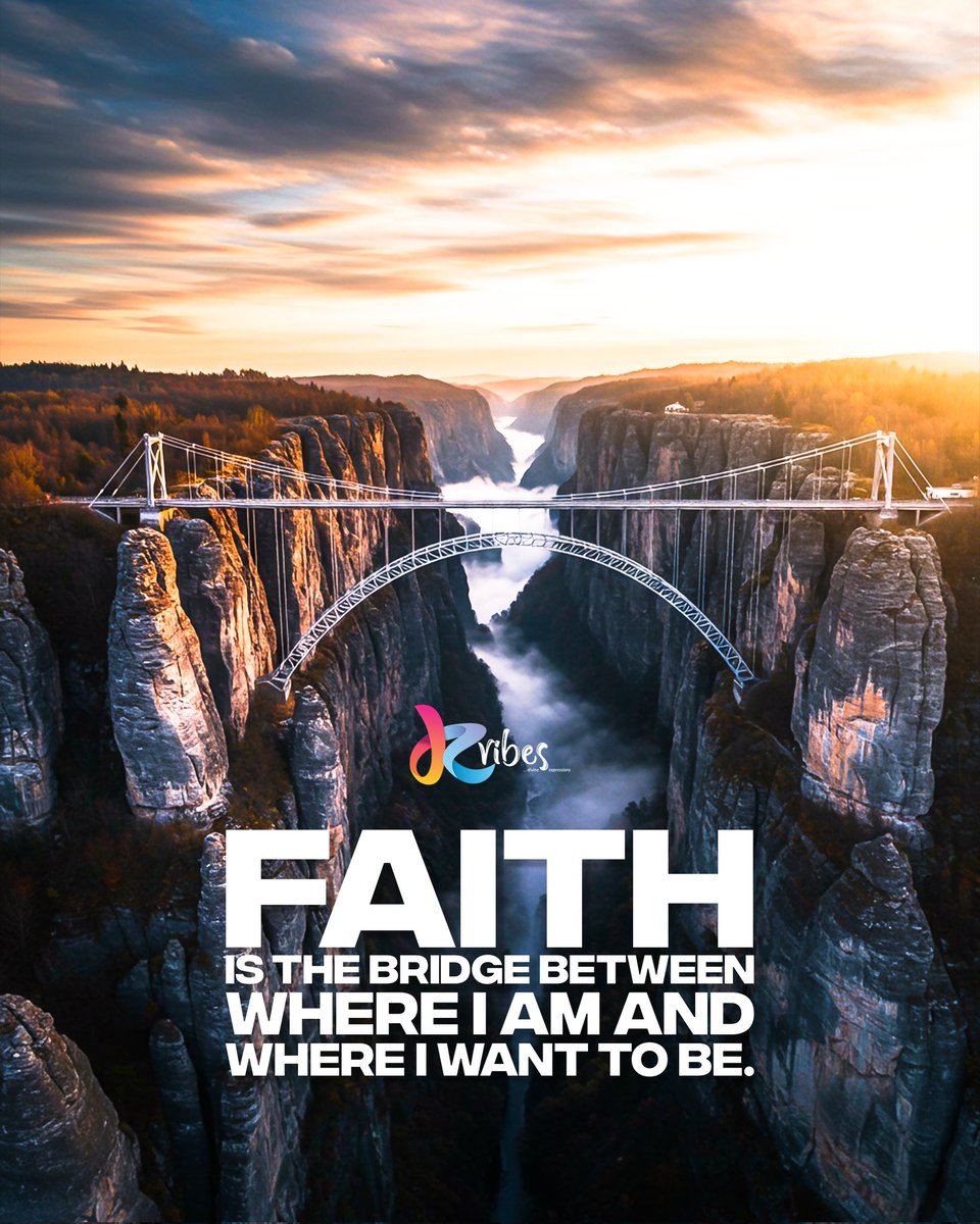 KVibesTweets's tweet image. Sometimes, the gap between where you are and where you dream to be is crossed by one thing: Faith. 

Work on your Faith with the Lord and trust him to take you from where you are to where you are meant to be. He never fails.

#Faith #Sunday #JesusIsKing #KVibes