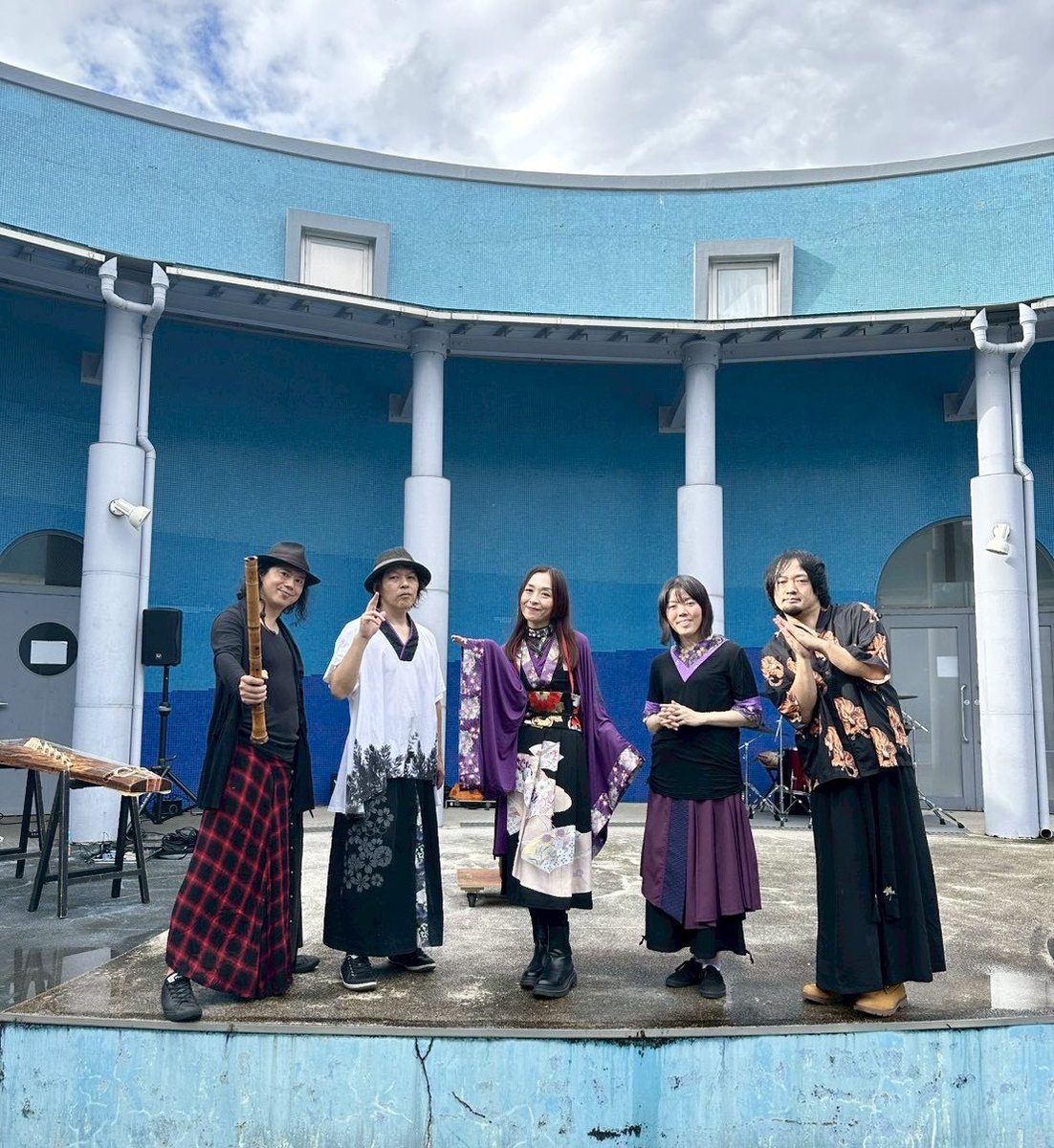 本日は浦嶋神社創祀1200年を祝してのコンサートでした。
ご覧頂きました皆様、関係者の皆様、ありがとうございました！

浦嶋神社はこれから御本殿の大改修が始まります。
末永く後世へ引き継がれていくことを願います⛩️🐢

#凜ひとえ #浦嶋神社
