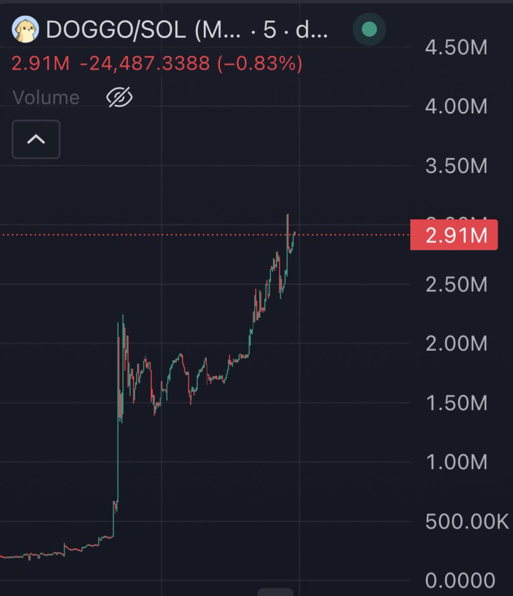 I’m not bullish on $DOGGO because of myself personally.

The community has shown me this recently themselves.

$PANDU 🐼 
$PENGU 🐧 

are both a testament to this. Don’t over complicate things or go try looking for things that gravitate completely away from what is currently hot.