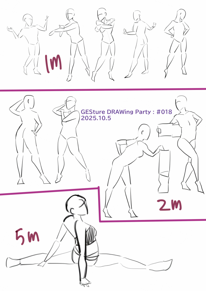 eleki_7's tweet photo. 3年ぶりくらいにやった🙄
GESture DRAWing Party : #018
#GESDRAWParty #じぇすどろパーティ https://t.co/rYN8DK8XC5