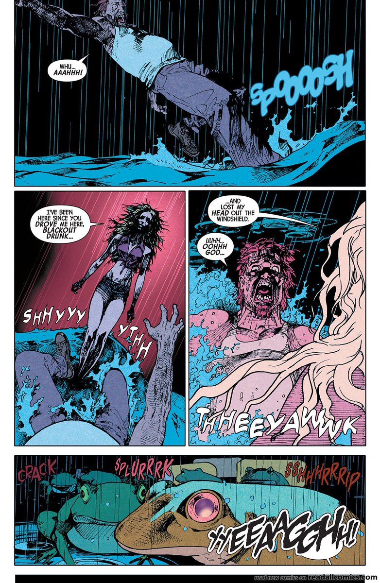 GammaTheatre's tweet photo. @PhillipKJohnson heya Mr. Johnson! Big fan of your work! Particularly Hulk if the PFP didn’t give it away lol. I’m gearing up for infernal hulk and rereading through your run. I grew up watching old horror movies with my pops &amp; wondered if this was inspired by Frogs (1972)! https://t.co/EsEceSxfnO
