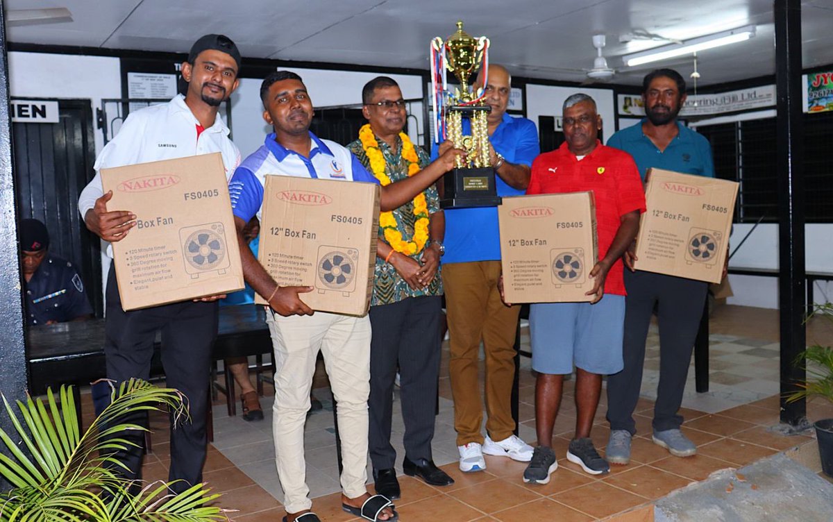 bimanprasad's tweet image. Delighted to join golf enthusiasts in Ba for the 4 Men Ambrose Tournament ⛳️
Sports like golf not only build friendship and teamwork but also promote healthy living. Great to see young players taking part and keeping the sporting spirit in Ba alive. #fijiGolf #SportsDevelopment