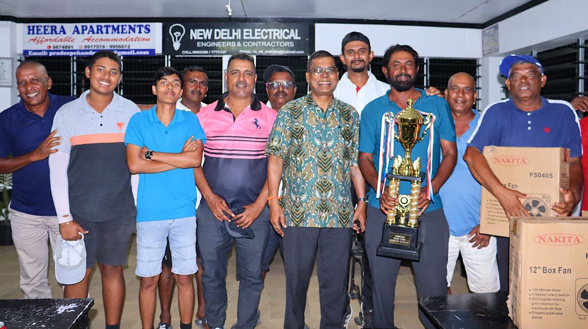 bimanprasad's tweet image. Delighted to join golf enthusiasts in Ba for the 4 Men Ambrose Tournament ⛳️
Sports like golf not only build friendship and teamwork but also promote healthy living. Great to see young players taking part and keeping the sporting spirit in Ba alive. #fijiGolf #SportsDevelopment