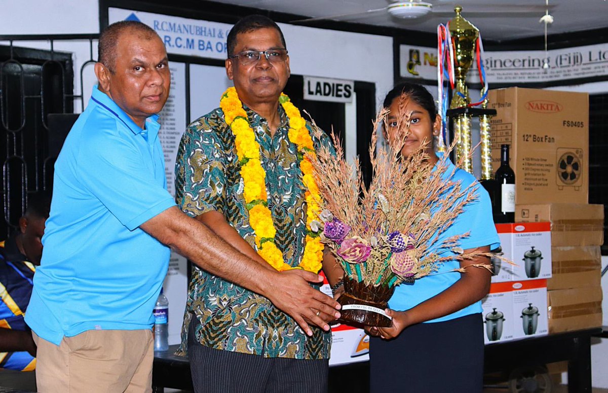 bimanprasad's tweet image. Delighted to join golf enthusiasts in Ba for the 4 Men Ambrose Tournament ⛳️
Sports like golf not only build friendship and teamwork but also promote healthy living. Great to see young players taking part and keeping the sporting spirit in Ba alive. #fijiGolf #SportsDevelopment