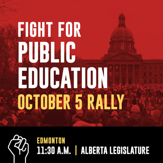 gariovich's tweet image. Students! Parents! Grandparents! Parents-at-large (aunties, uncles,  good adult role models!) 
What can you do about the strike? 

Send @ABDanielleSmith and @Alberta_UCP a message! Come to the rally!!!! 

This gov’t is willfully ignorant. Let’s open their eyes! #abpoli #abed