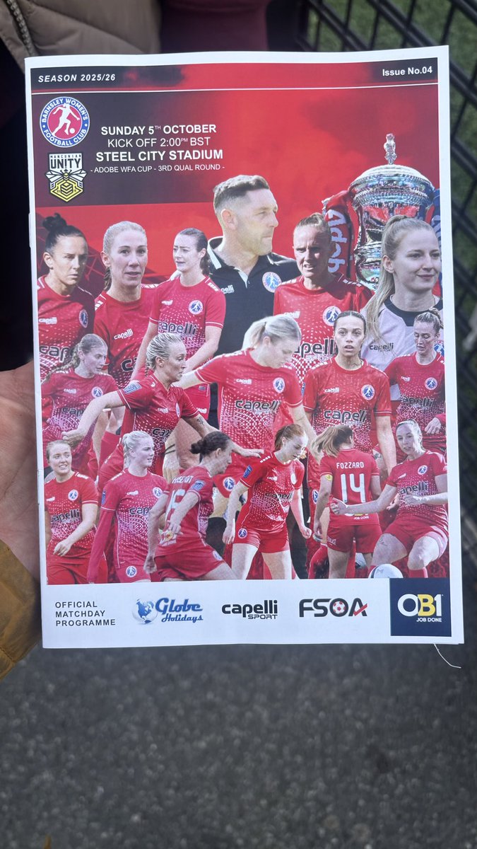 Ground 649 - <a href="/BarnsleyWFC/">Barnsley Women’s Football Club</a> vs <a href="/MancunianUnity/">Mancunian Unity FC</a> - The <a href="/AdobeWFACup/">Adobe Women's FA Cup</a> Third Qualifying Round #groundhopping ⚽️⚽️⚽️⚽️