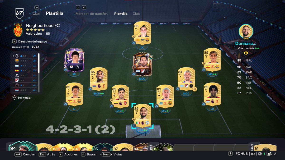_geraard12's tweet photo. Primer Fut Champion del año 15‑0, este ha sido el equipo y mis recompensas, tengo 700k para mejorar el equipo, alguna recomendacion? https://t.co/Ytuy6ZASmv