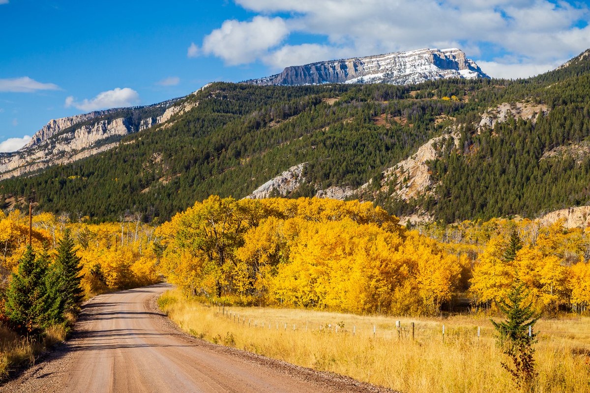Fall along the Rocky Mountain Front, Montana