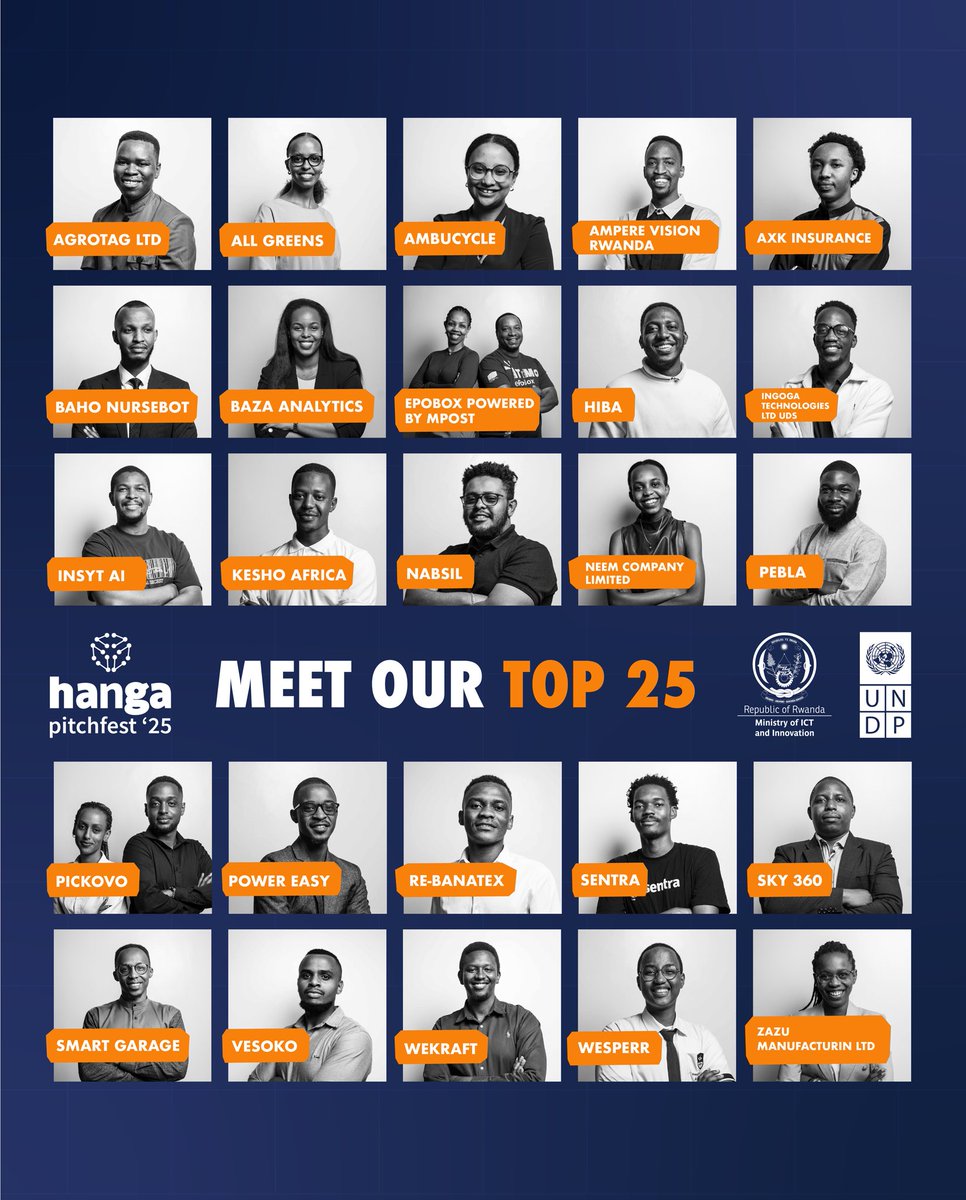 Meet the Top25 of #HangaPitchfest2025! 

These founders now head into a 4-week boot camp to refine their ideas and master their pitches for a shot at the Top 10.

We can’t wait to hear their stories, discover their innovations, and share what’s next. Stay tuned!