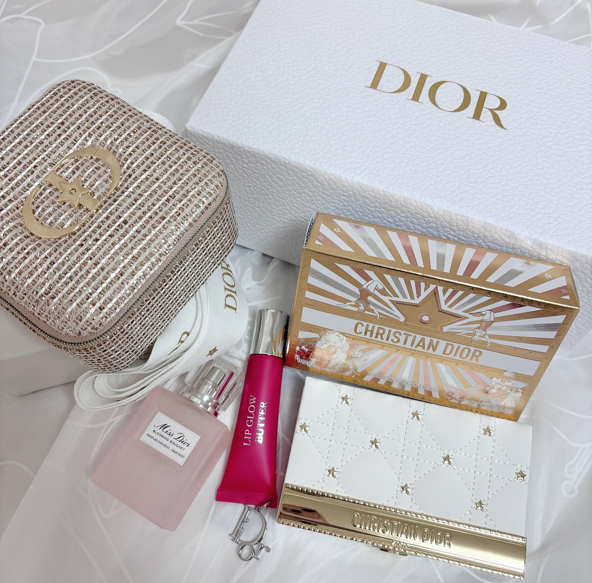 Dior ディオールホリデー2025ノベルティ未使用ジュエリーケース＋ポーチ Diorホリデー2025 ジュエリーケース Dior ディオールホリデー2025