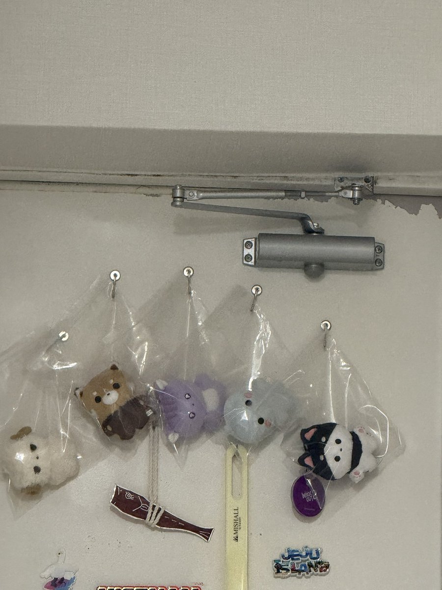 최고의 인형…
첨 사보는 거라 케이스도 없어서
지퍼백에 액막이처럼 달아 놓은🙏🏻