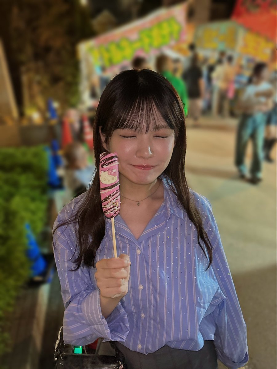 かわいいチョコバナナたべた🍌💞