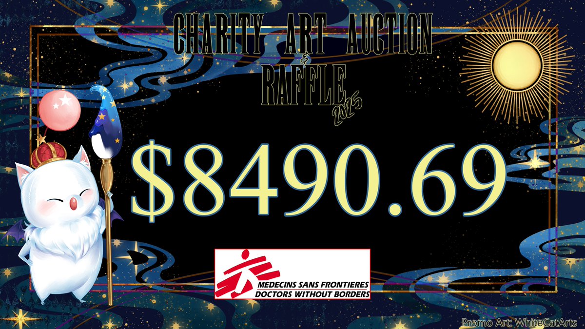 Charity Art Auction 2025@ Thank You Everyone! tweet media