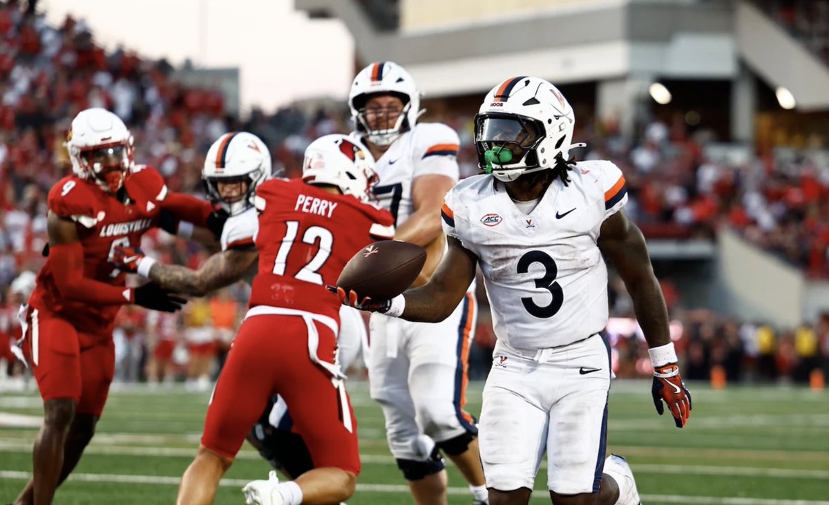 "What we validated to ourselves is that we got a heart of a champion."

With the "Cards" stacked against them, UVA found a way to win 30-27 at Louisville and move to 3-0 in the ACC for the first time since 2007.

Takeaways from the now 5-1 Cavaliers: virginia.sportswar.com/article/footba…