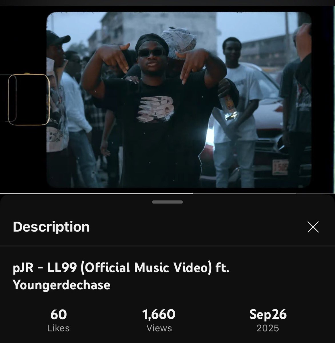 petoskijr's tweet photo. Over 3k streams in 2 weeks and 1.6k views on YouTube in 7 days. I’m so grateful to everyone listening and watching God bless Yall.   

LL99 music https://t.co/q37iTQOriM

LL99 music video https://t.co/8RqiwWgUBG https://t.co/CqwcW4dDSF