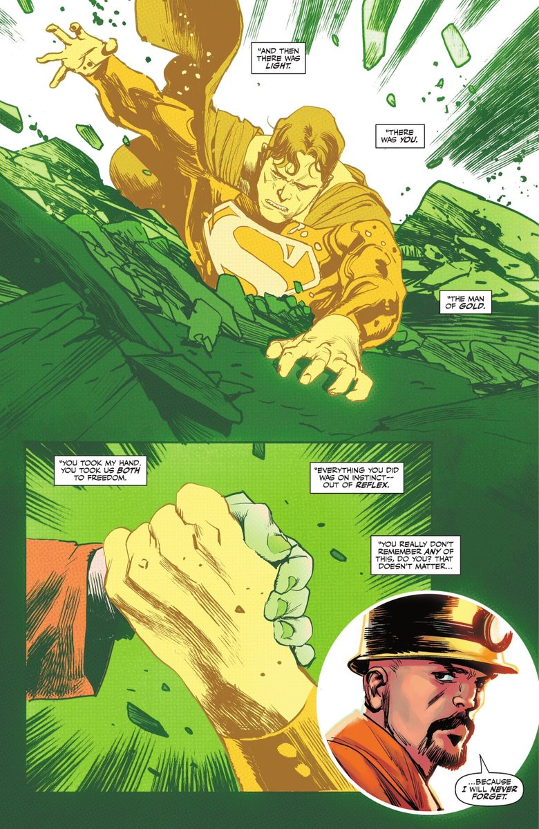 J'ai lu Superman Unlimited #5 et enfin, je prends mon pied sur la série ! 🥰

Le #1 était très bon, mais c'était juste le déballage intellectuel de Dan Slott sur le perso.. mais le reste bon..

Il y a un super potentiel avec tout ce qui touche à El Caldero et son président ! 👀