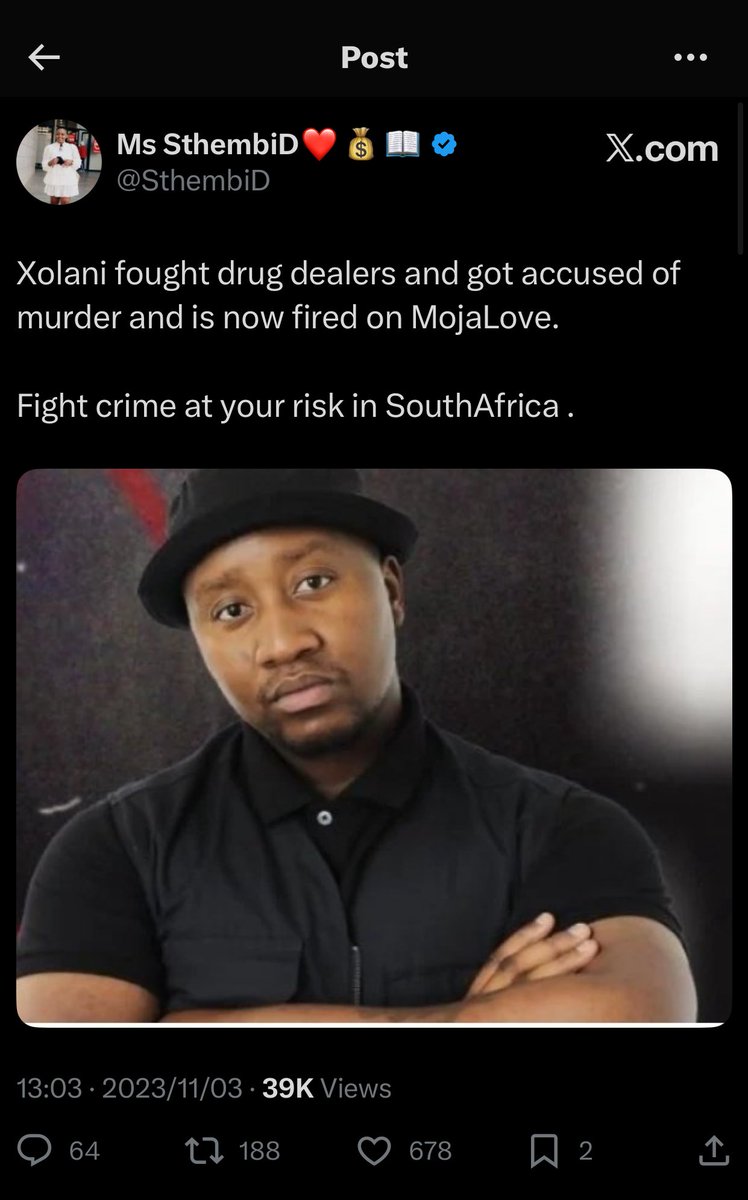 This can’t be you sis. 

So today since Action SA saw potential in Xolani then today you “don’t expect much from their presenters”…

Lol.