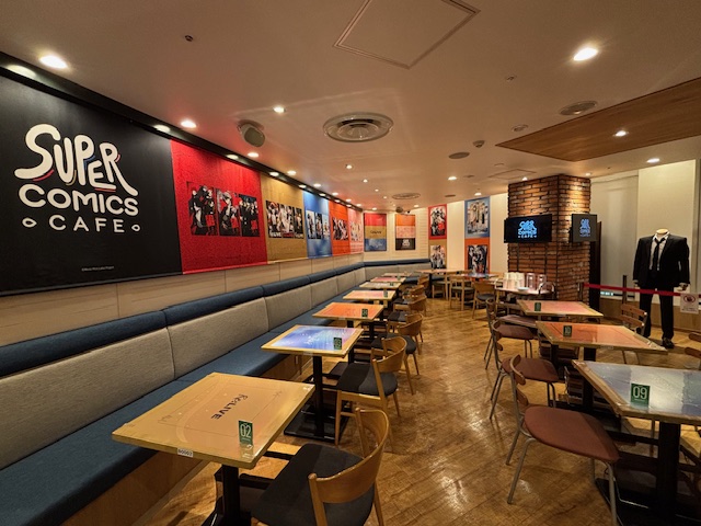 TRC_nagoya's tweet photo. 【#SUPER_COMICS_CAFE】
本日をもちましてコラボカフェの開催日程が全て終了いたしました☕
期間中はたくさんのご来店、誠にありがとうございました🌴
また皆さまとお会いできる日をスタッフ一同心より楽しみにしております✨
#SUPEREIGHT
#MUSICCOMICLABELZ https://t.co/a7iG4XRm55